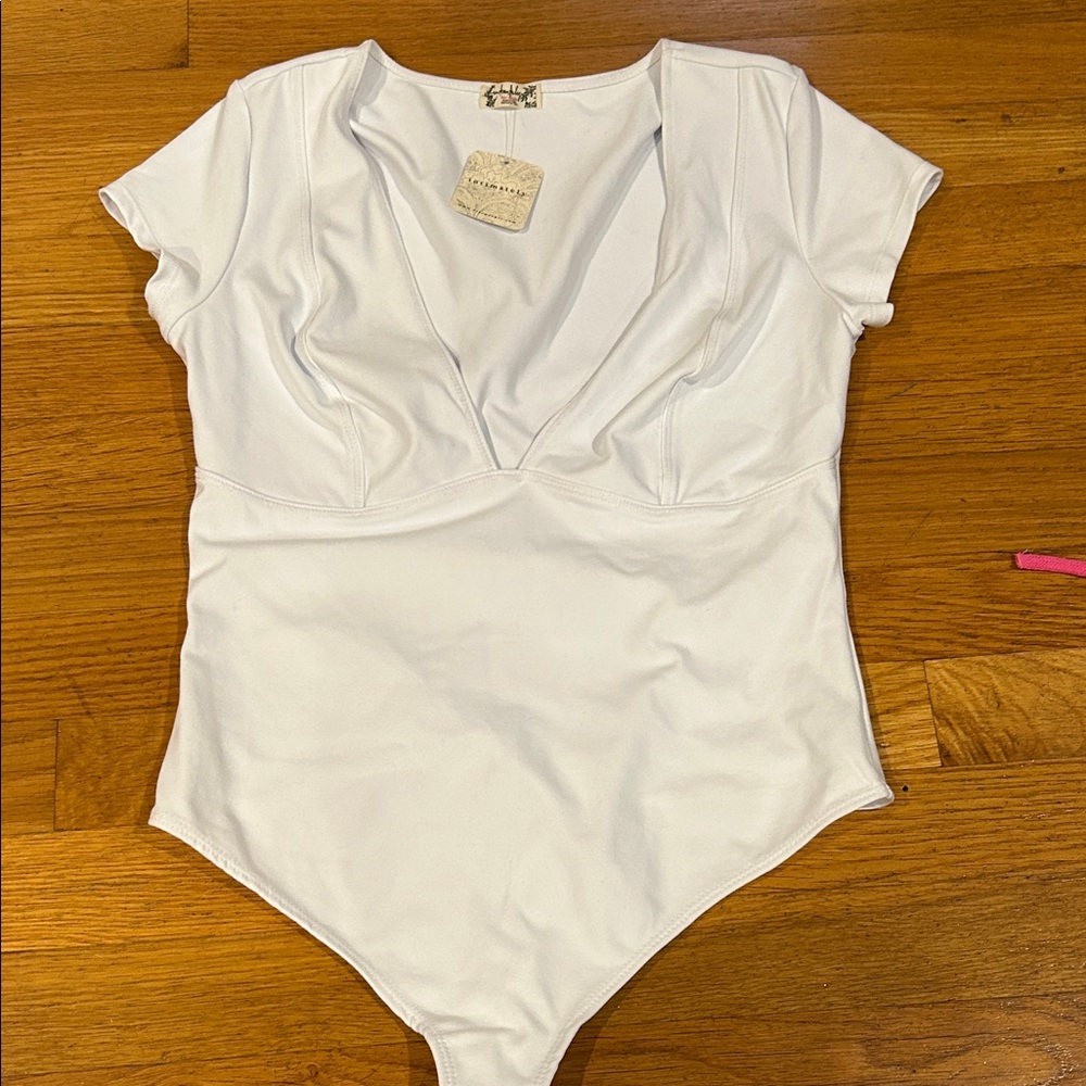 White womens bodysuit